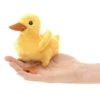 Mini Duckling | Folkmanis(Mini Duckling Folkmanis) -Curious Bear Toys mn1 000439