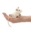 Mini White Mouse | Folkmanis(Mini White Mouse Folkmanis)
