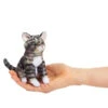 Mini Cat, Tabby | Folkmanis(Mini Cat Tabby Folkmanis)