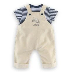 12" T-Shirt And Ecru Overalls - Loire Riverside | Corolle(12 T Shirt And Ecru Overalls Loire Riverside Corolle)