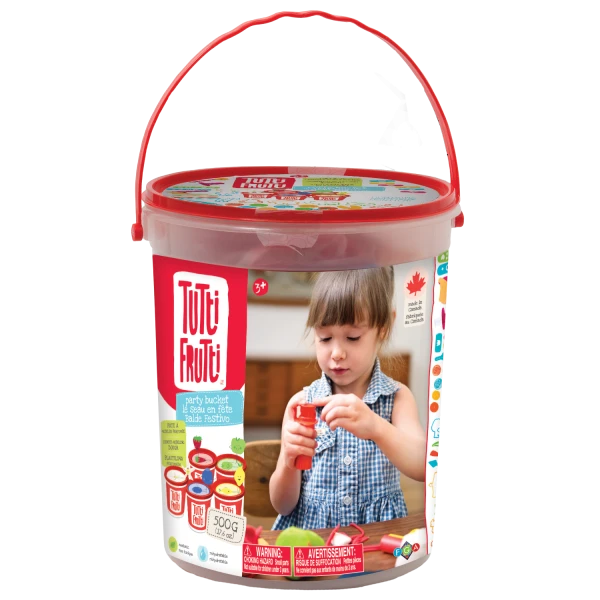 Scented Modeling Dough Party Bucket | Tutti Frutti - LOCAL PICK UP ONLY(Scented modeling dough party bucket tutti frutti local pick up only) Scented Modeling Dough Party Bucket | Tutti Frutti - LOCAL PICK UP ONLY(Scented Modeling Dough Party Bucket Tutti Frutti Local Pick Up Only) -Curious Bear Toys party buckeet