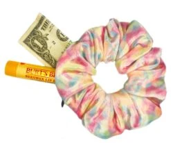Pocket Scrunchies | Mavi Bandz(Pocket Scrunchies Mavi Bandz) -Curious Bear Toys pastel pink scrunchie