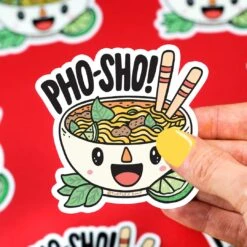 Pho Sho Vinyl Sticker | Turtle's Soup(Pho Sho Vinyl Sticker)