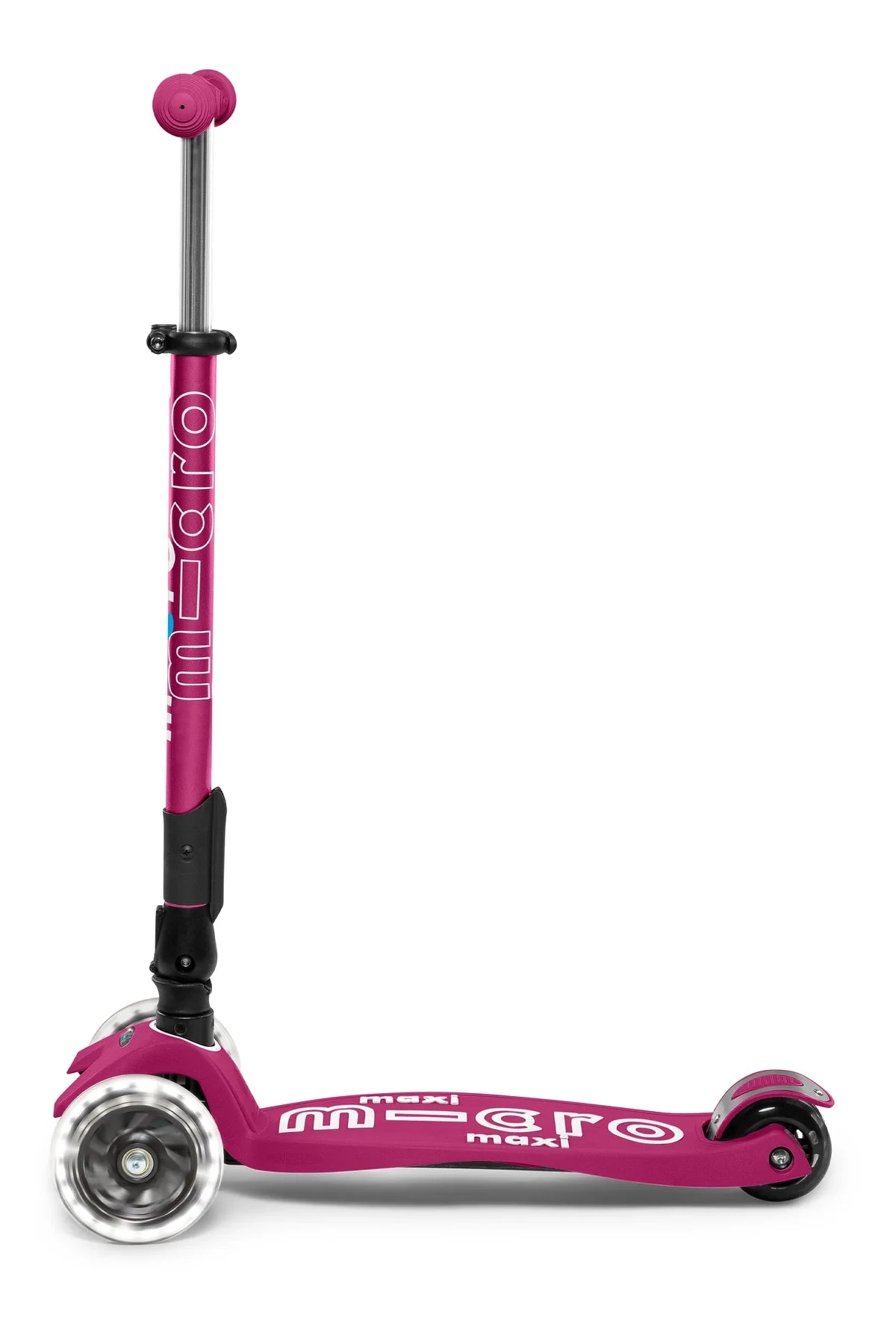 Micro Maxi Foldable LED Scooter: Berry Red - LOCAL PICK UP ONLY(Micro maxi foldable led scooter pink local pick up only) Micro Maxi Foldable LED Scooter: Berry Red - LOCAL PICK UP ONLY(Micro Maxi Foldable Led Scooter Pink Local Pick Up Only) -Curious Bear Toys