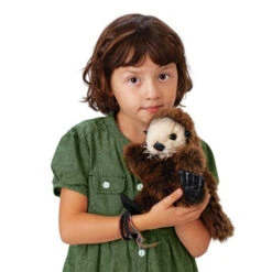 Otter, Baby Sea | Folkmanis(Otter Baby Sea Folkmanis) -Curious Bear Toys prd2 mn 000333