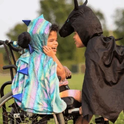 Reversible Unicorn/Dragon Cape | Great Pretenders(Reversible Unicorn Dragon Cape) -Curious Bear Toys reversibledragon 5000x 754f280b 683d 41ed 8eef 54614b6d55bd