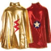 Reversible Wonder Cape - Red And Gold | Great Pretenders(Reversible Wonder Cape Red And Gold) -Curious Bear Toys revirsable cape 1