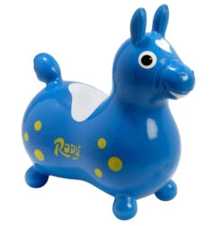 Rody Inflatable Bounce Horse - Blue(Rody Inflatable Bounce Horse Blue)