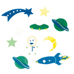 Sparkling Space Scented Modeling Dough Kit | Tutti Frutti(Tutti Frutti Sparkling Space Scented Modeling Dough Kit) -Curious Bear Toys sparklingspace3