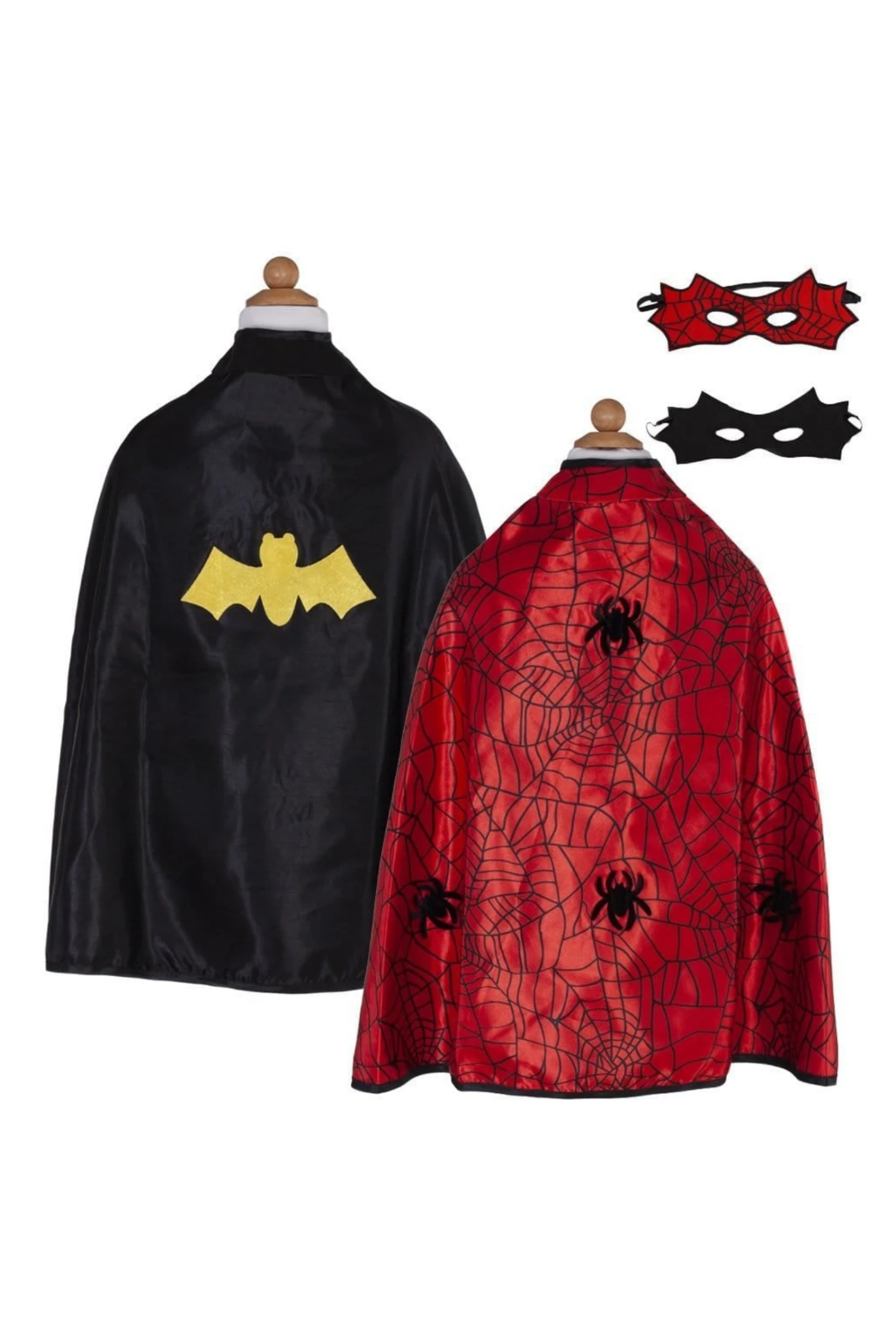 Reversible Spider/Bat Cape | Great Pretenders(Reversible unicorn dragon cape 1) Reversible Spider/Bat Cape | Great Pretenders(Reversible Unicorn Dragon Cape 1) -Curious Bear Toys spiderbatcape