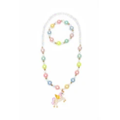 Happy-Go-Unicorn Necklace & Bracelet Set | Great Pretenders(Happy Go Unicorn Necklace Bracelet Set)