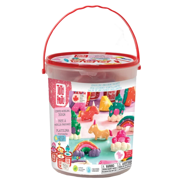 Sparkling Unicorns Scented Modeling Dough Bucket | Tutti Frutti - LOCAL PICKUP ONLY(Tutti frutti sparkling unicorns scented modeling dough bucket) Sparkling Unicorns Scented Modeling Dough Bucket | Tutti Frutti - LOCAL PICKUP ONLY(Tutti Frutti Sparkling Unicorns Scented Modeling Dough Bucket) -Curious Bear Toys unicorn bucket2