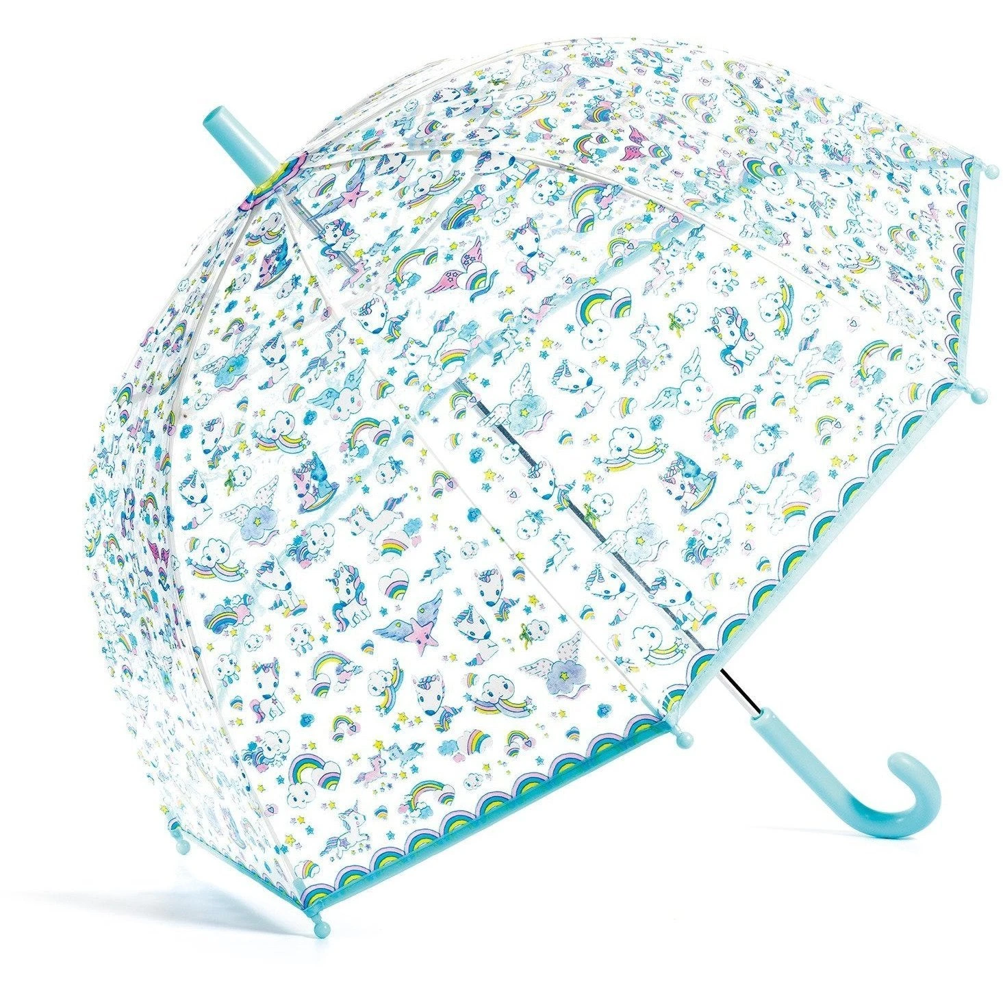 Unicorns Umbrella | DJECO - LOCAL PICKUP ONLY(Unicorns umbrella) Unicorns Umbrella | DJECO - LOCAL PICKUP ONLY(Unicorns Umbrella) -Curious Bear Toys unicorn umbrella djeco