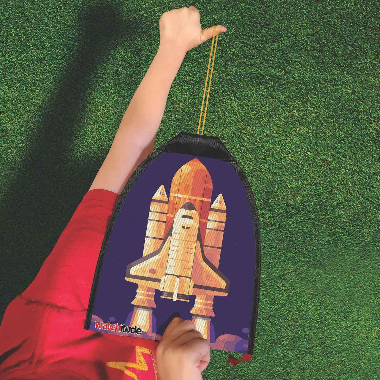 Rubberband Rocket Kite | Watchitude(Rubberband rocket kite watchitude) Rubberband Rocket Kite | Watchitude(Rubberband Rocket Kite Watchitude) -Curious Bear Toys watc215 18498