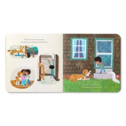 With My Dog - A Picture Book And Plush About Having (and Being!) A Good Friend(With My Dog A Picture Book And Plush About Having And Being A Good Friend) -Curious Bear Toys with my dog 8