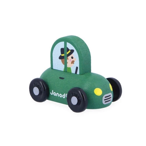 Wooden Countryside Car - Cross Roads | Janod(Wooden countryside car cross roads janod) Wooden Countryside Car - Cross Roads | Janod(Wooden Countryside Car Cross Roads Janod) -Curious Bear Toys wooden countryside car cross roads