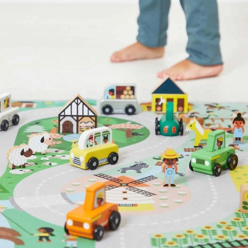 Wooden Pick-up Countryside - Cross Roads | Janod(Wooden pick up countryside cross roads janod) Wooden Pick-up Countryside - Cross Roads | Janod(Wooden Pick Up Countryside Cross Roads Janod) -Curious Bear Toys wooden pick up countryside cross roads 1