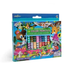 Woodland Friends 12 Biggie Color Pencils | EeBoo(Woodland Friends 12 Biggie Color Pencils Eeboo)